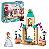 LEGO 43198 Disney Annas Schlosshof, Prinzessinnen-Spielzeug zum Bauen aus...