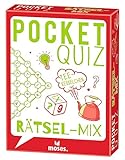 Moses. Pocket Quiz Rätsel-Mix, 50 Knobel-Aufgaben für Rätselfreunde,...