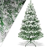 KESSER® Weihnachtsbaum künstlich 180cm mit 588 Spitzen, Tannenbaum...