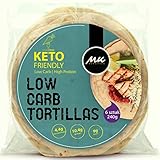 KETO Wrap LOW CARB Tortilla 4,4g carbs & 9g protein | 6 Stück (240g) |...