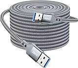 3BAO USB 3.0 Kabel 1m, Nylon USB A Stecker auf A Stecker Nylon...