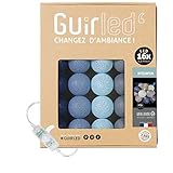 GuirLED - LED Baumwollkugeln Lichterkette USB - Baby Nachtlicht 2h - Dual...