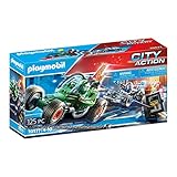 PLAYMOBIL City Action 70577 Polizei-Kart: Verfolgung des Tresorräubers,...