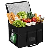 Beautyshow Kühltasche, 40L Große Einkaufstasche, Dauerhaft Picknicktasche...