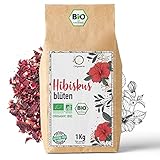 ORIGEENS HIBISKUSTEE BIO 1kg Premiumqualität | Bio Hibiskusblüten...