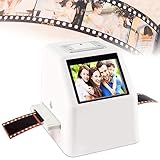 Dia- und Filmscanner, 22 MP digitaler Filmkonverter, tragbare...