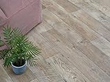 PVC Bodenbelag Vinylboden im robusten Wohn-Stil, Zuschnitt (2m breit, 2,5m...