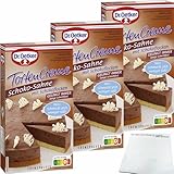 Dr. Oetker Tortencreme Schoko Sahne 3er Pack (3x150g Packung) + usy Block