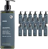 ANYAH 2-in-1 Duschgel und Shampoo, 18 x 480 ml, feines Duschgel mit weißer...