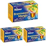 Meßmer Brennnessel-Mango | 20 Teebeutel | Vegan | Glutenfrei | Laktosefrei...