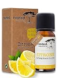 rooted.® BIO Zitronenöl | 100% naturreines ätherisches Öl | Citrus...