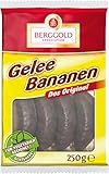 Berggold Gelee Bananen Schokoliert, 250 g