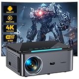 Beamer【Android TV】 XIWBSY 20000 Lumen Beamer 4K Heimkino, 5G WiFi...