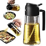 TrendPlain 16oz Ölsprüher für Speiseöl – 470ml Olivenöl Flasche –...