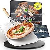 Esprevo® Pizzastein für Gasgrill, Grill & Backofen rund 33cm | 3er Set...