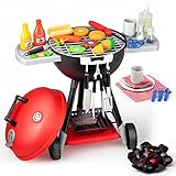 JOYIN 34 PCS Spielzeug BBQ Grill Set, Kugelgrill , Kinder Grill Playset,...