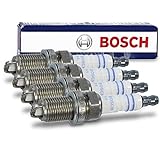 Bosch Motorrad Super Plus FR7LDC Zündkerzen, 4 Stück