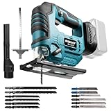 Akku Stichsäge Kompatibel mit Makita 18V Akku, Bürstenlose...