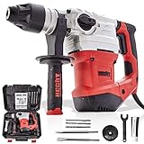 HECHT starkes Bohrhammer Set mit 1500 Watt (Zerstörer 2025) – Mit...