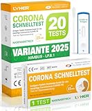 Adeste – NEUE Variante 20 x 1er Corona Schnelltest für Zuhause COVID 19...
