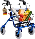 FabaCare Rollator mit Vollausstattung, Gehhilfe faltbar, Standardrollator,...