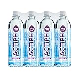 ACTIPH Ionisiertes Alkalisches Quellwasser pH 9+ Gereinigt mit Elektrolyten...