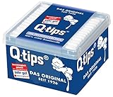 Q-Tips Pflegestäbchen / Wattestäbchen, 3er Pack (3 x 206 Stäbchen)