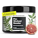 Pre-Workout Booster mit Koffein – Geschmack Blutorange – mit...