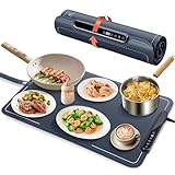 Euakee Warmhalteplatte für Speisen, Elektrisch Speisewärmer aus...