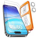 TOCOL 2+1 Stück für iPhone 16 für Panzerglas mit Kameraschutz,...