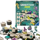 Ravensburger GraviTrax Junior Starter-Set L Jungle -Erweiterbare Kugelbahn...