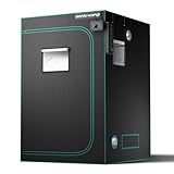 MARS HYDRO Growzelt 120x120x200cm,Indoor Grow Tent Reflektierende Mylar...