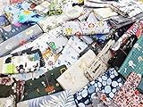 5,0m Baumwolle Design (10x0,5m Zuschnitte) 140cm breit Stoffreste Paket zum...