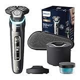 Philips Shaver S9000 – Elektrischer Nass-& Trockenrasierer für Männer,...