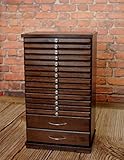Münztableau Collection Schrank Möbel aus, für 14 Münzrillen 2 große...