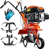 MASKO® Benzin Gartenfräse MK-909 Motorhacke 2,2kW (3PS) 139ccm |...