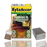 Xyladecor Bangkirai Öl Pflegeset Außen Holzöl Boden Terrasse Parkett mit...