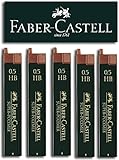 Faber-Castell SUPER-POLYMER Feinminen (5 Dosen, 0,5 HB) 120x00/00xx