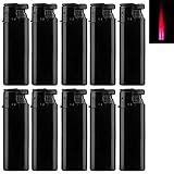 Bulentini Turbo Sturmfeuerzeug Black ZS 1-10, ROTE Flamme Gas Jet Flame...
