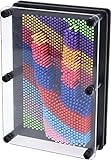 MIK Funshopping Nagelbrett 3D Nagelbild Regenbogen Rainbow Pinart Pin Art...