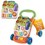 VTech Baby Spiel- und Laufwagen I Interaktive Laufhilfe mit Licht Musik &...