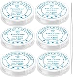 Gummiband für Armbänder, Elastisch Schmuckfaden 1.0mmX2, 0.8mmX2, 0.6mm...