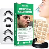 Magnetische Nasenpflaster Schnarchen (Starter Kit 15 Tage) –...