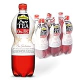 Pfanner Pure Tea Früchtetee (6 x 1 l) – Eistee ohne Zucker und ohne...