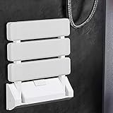 Duschklappsitz für Wandmontage, bis 150 kg - Klappsitz Dusche hochklappbar...