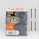 HLAFIX Schnellbauschrauben, schwarzes Phosphat und Rostschutzöl,...