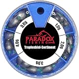 Paradox Fishing Tropfenblei Set - Bleischrot Angeln Angelblei Blei Angeln...