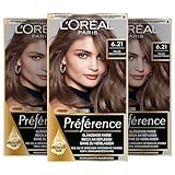 L'Oréal Paris Permanente Haarfarbe, Haarfärbeset mit Coloration und...