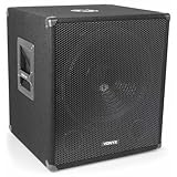 VONYX SMW15 PA Subwoofer Passiv 15 Zoll - 600 Watt - Bassbox, Passiver...