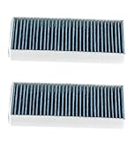 RIDEX PLUS Innenraumfilter 424I0639P Pollenfilter Aktivkohle & Höhe: 40...